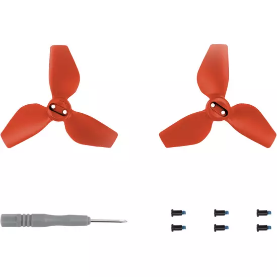 50CAL Propellers – Lightweight Red Propellers for DJI Neo FPV Drone